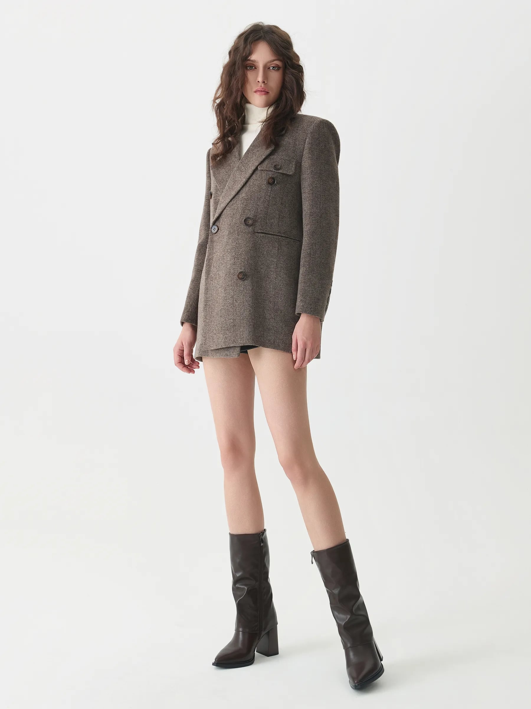 Сапоги зимние на каблуке - 6